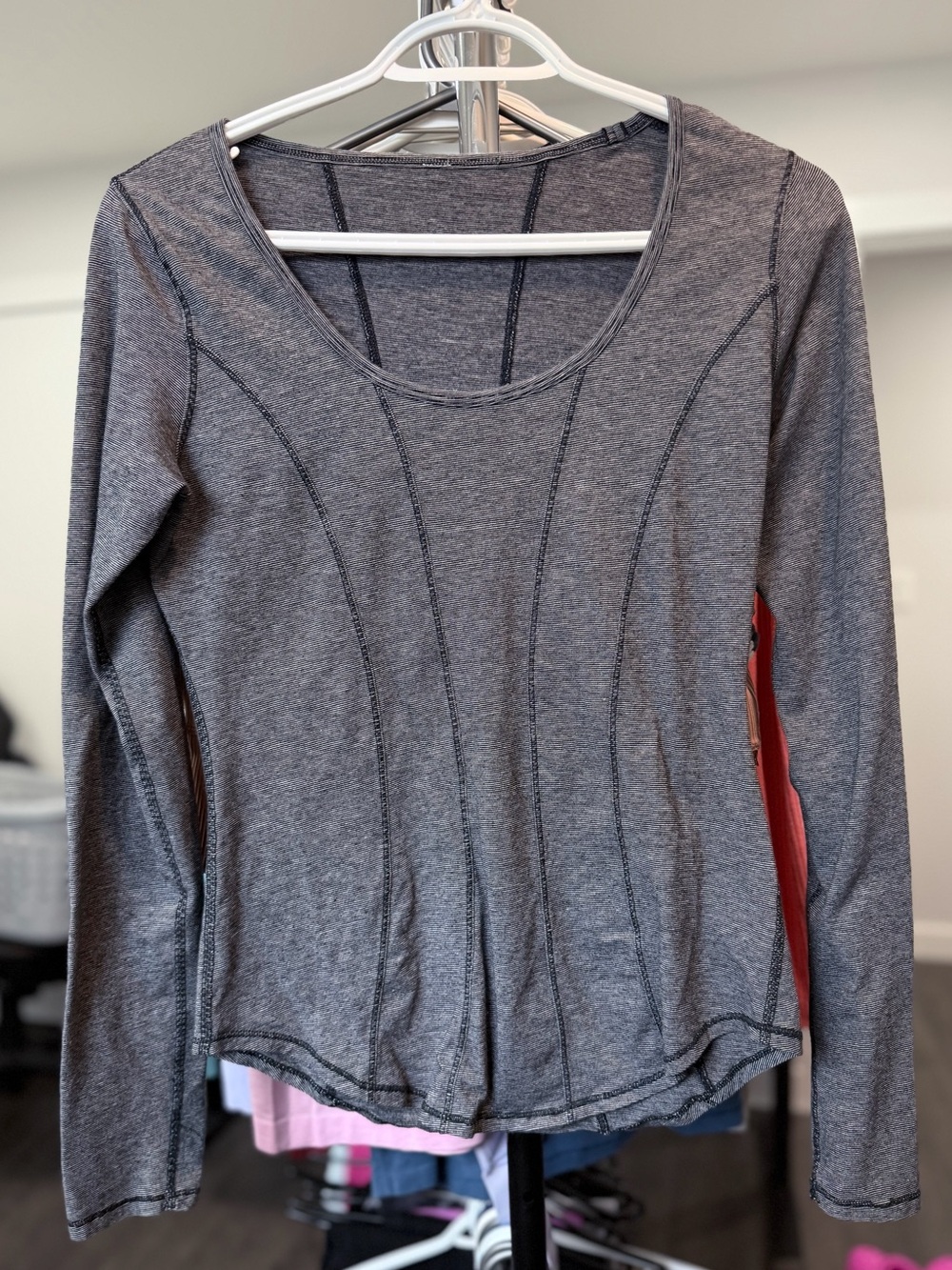 Lululemon | corset long sleeve top | 8 no dot